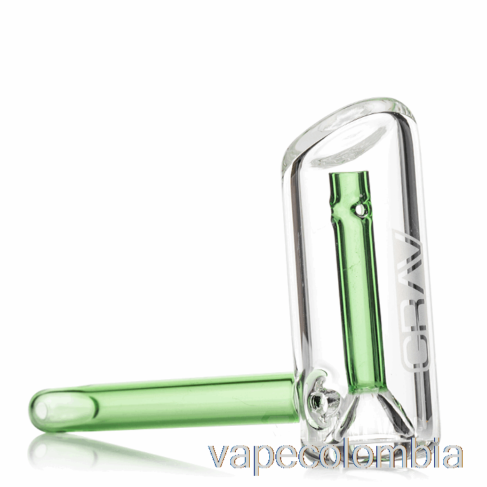 Vape Recargable Grav Mini Martillo Burbujeador Acento Verde